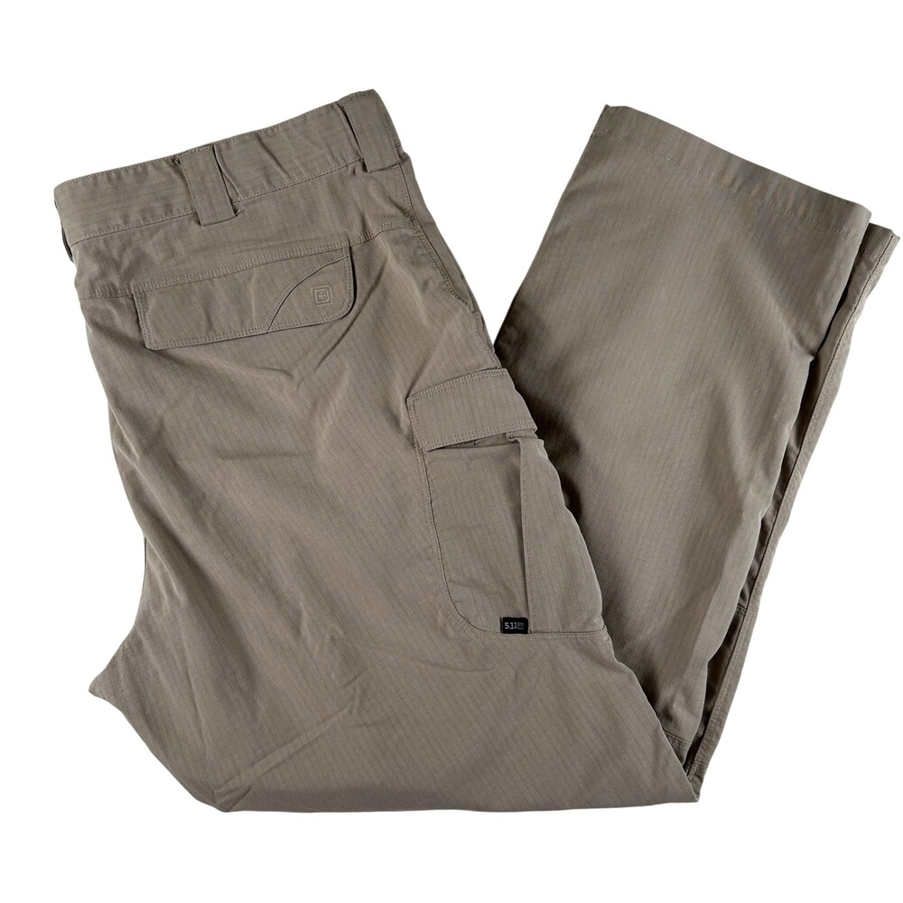 5.11 Tactical Pants Mens 44x31 Beige Ripstop Cargo Outdoor Hiking Workwear